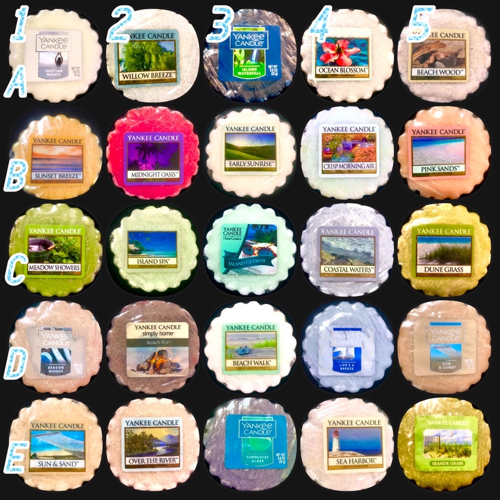 Yankee Candle Wax Melt tarts home fragrance